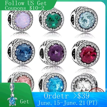 

Hot Sale 100% Real 925 Sterling Silver Fish Radiant Beads Charms Fit Original Pandora Bracelets DIY Jewelry Making Dorpshipping