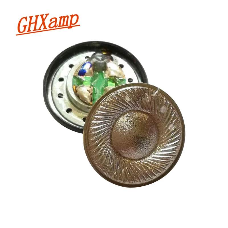 Ghxamp 15 4 мм динамик для наушников MX500 титановая пленка 32ohm 110DB монитор плоская