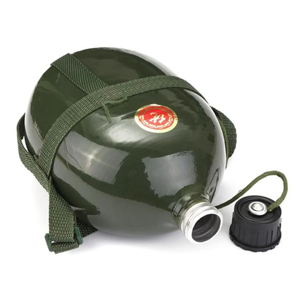 1.5L армейская тактическая уличная чашка бутылка для воды спортивная алюминиевая велосипедная Военная велосипедная столовая портативная