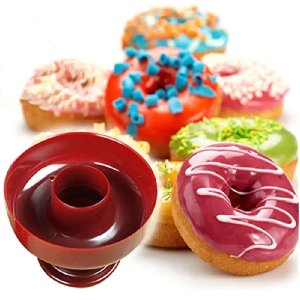 DIY Donuts Die Diy Maker Dessert Snack Flower Round Shape Mould Reusable Baking Mold Kitchen Accessories |