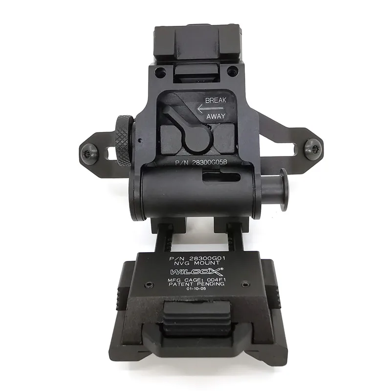 Тактический шлем Крепление Wilcox Тип L2G05 CNC NVG Тактический шлем алюминиевая рама крепление аксессуары