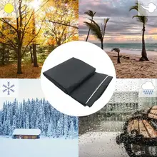 Чехлы для садовой мебели сверхпрочный водонепроницаемый чехол для мебели для Патио ткань Оксфорд l-образный диван пылезащитный чехол, 215x215x80 см/