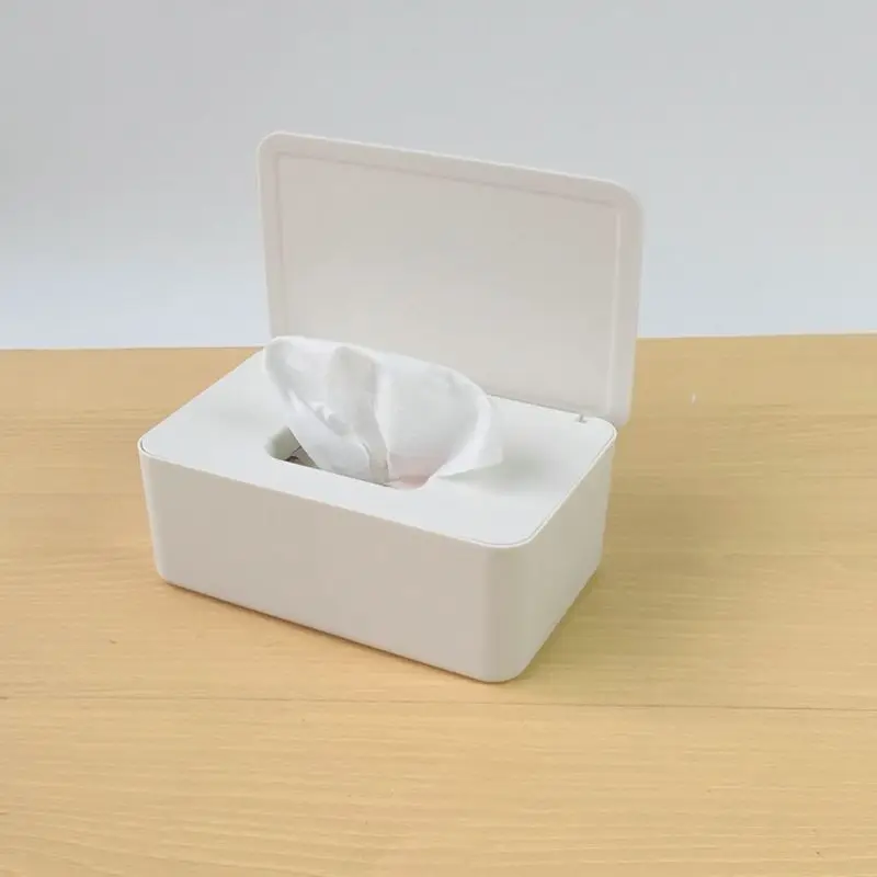 Wet Wipes Dispenser Holder Tissue Storage Box Case with Lid for Home Stores 63HE | Мать и ребенок