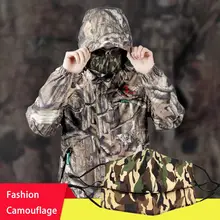 Камуфляжная хлопковая маска для мужчин и женщин Пыленепроницаемая модная ветрозащитная Регулируемая пряжка три-di Мужская теплая камуфляжная маска