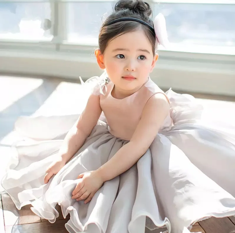 

Baby Girls Dress 2019 Kids Girl Princess 1 Year Birthday Party Tutu Dress For Baby Costume Infant Christening Dress 0-6Y