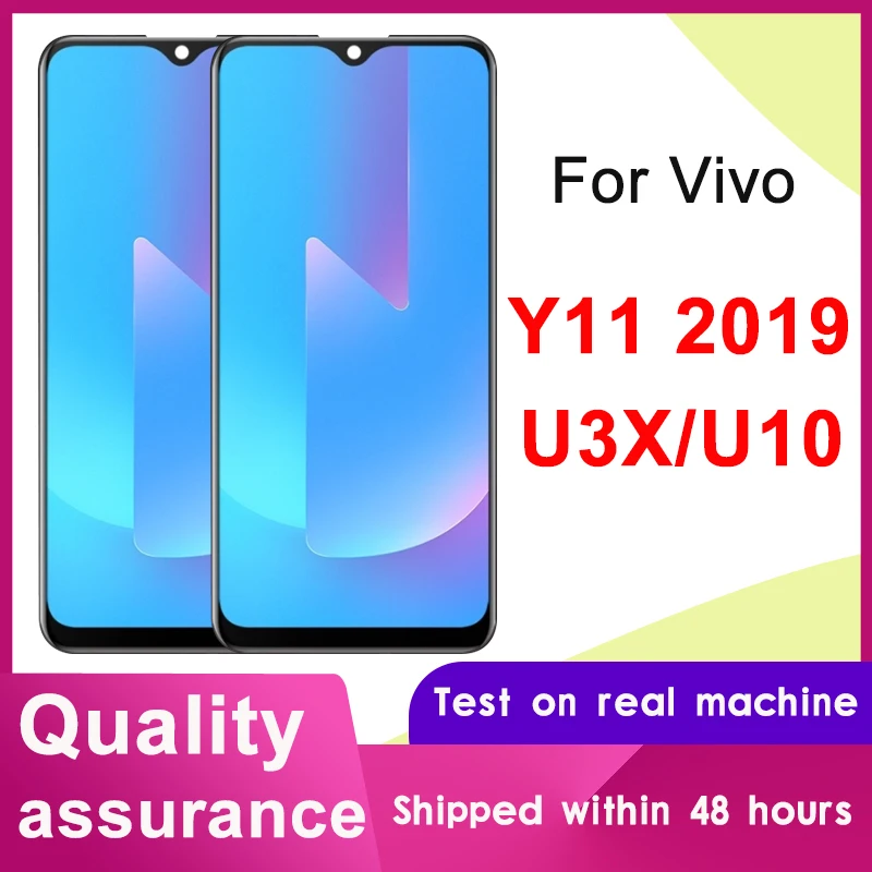 Новый протестированный дисплей 6 35 ''для замены Vivo Y11 2019 1906 LCD кодирующий