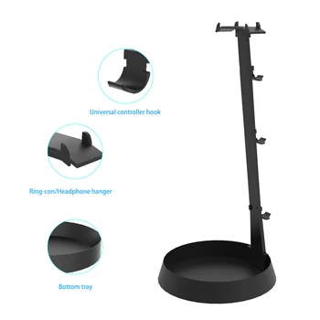 

Universal Game Controller Stand for Nintendo Switch Pro Ring Headphone Headset Holder with Storage Tray for PS4/Xbox One