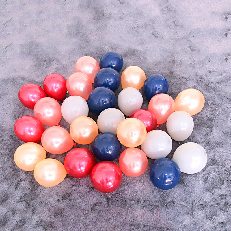 

50/100pcs 5 inch ink blue wine red gray champagne gold rose gold latex air balloons rose gold party wedding birthday party decor
