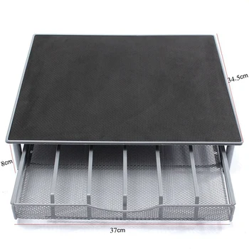 

New 36Pcs Cups Metal Coffee Capsule Holder Reusable Coffee Capsules Storage Rack