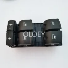 O Poder De Controle Botão Interruptor Da Janela Levantador elétrico Botão A6 S6 Q7 4F0959851G para Audi 2010 2011 2012 2013 2014 2015