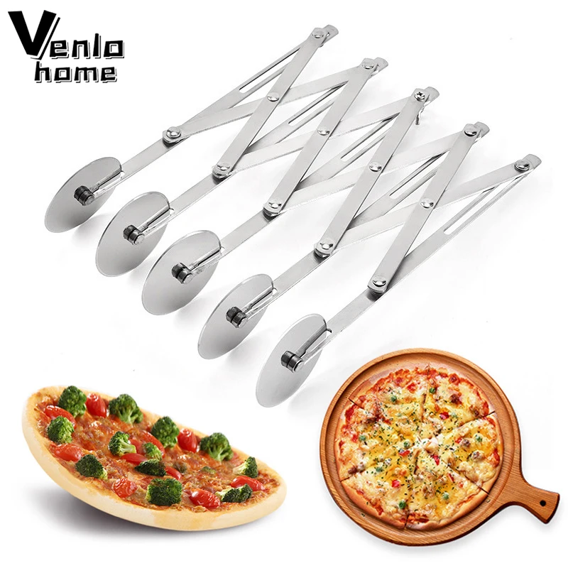 3 5 7 Wheel Pastry Cutter, 430 Stainless Pizza Slicer and Multi