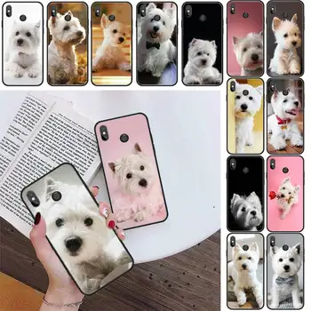 Westie Terrier-cachorro de perro, Highland funda de teléfono para Xiaomi, Redmi 4X 5Plus 6A 7 7A 8 8A Redmi Note 4 5 7 8 9 Note 8T 8Pro 9Pro