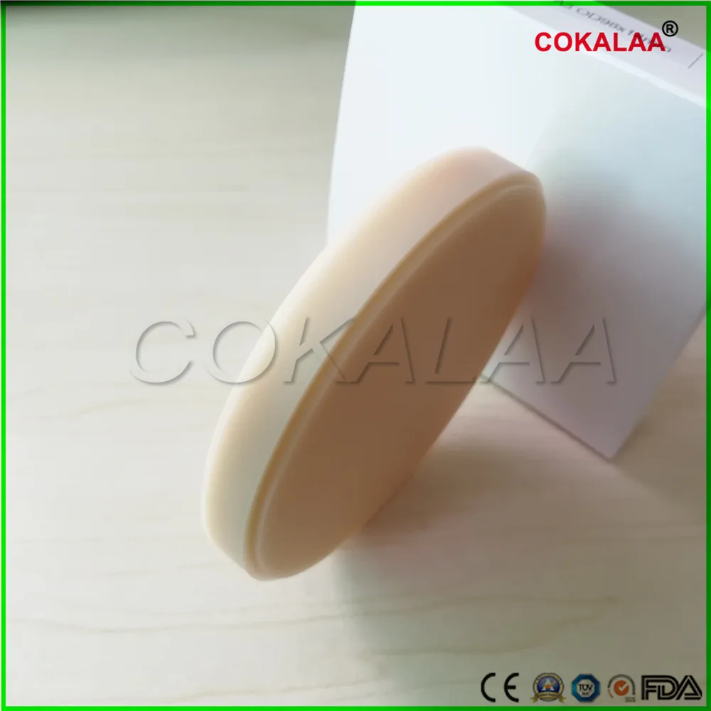 A3 dental PMMA полимерный диск 98*10 мм 98*25 для CAD/CAM стоматологических лабораторных