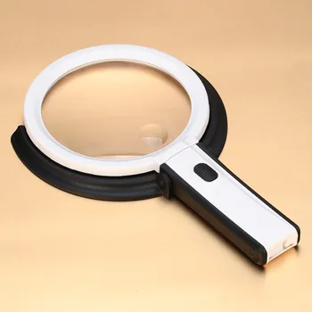

Folding Lighting Magnifying Glass Desktop Magnifying Glass Desktop Rechargeable Magnifying Glass Reading Magnifying Glass