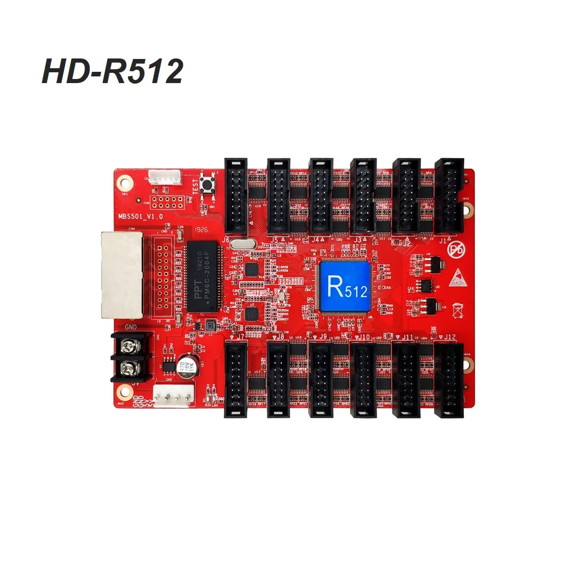 Huidu полный Цвет светодиодный видео Экран дисплея HD-R512S HD-R512T асинхронизация RGB