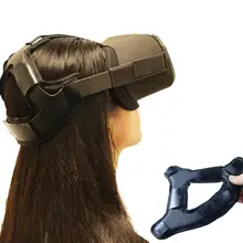 Новейший нескользящий VR шлем для снятия давления на голову ремень из пены для Oculus Quest VR гарнитура Подушка повязка на голову крепежные аксессуары