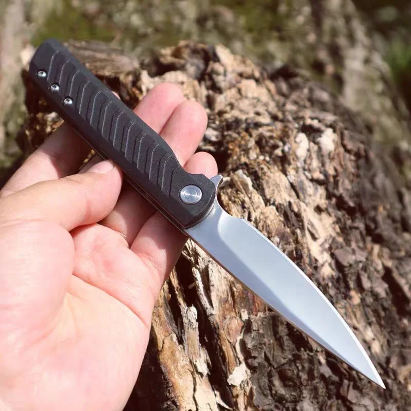 CRK 3801LCK складной карманный Ножи 8Cr13 лезвие нейлоновое стекловолокно ручка на