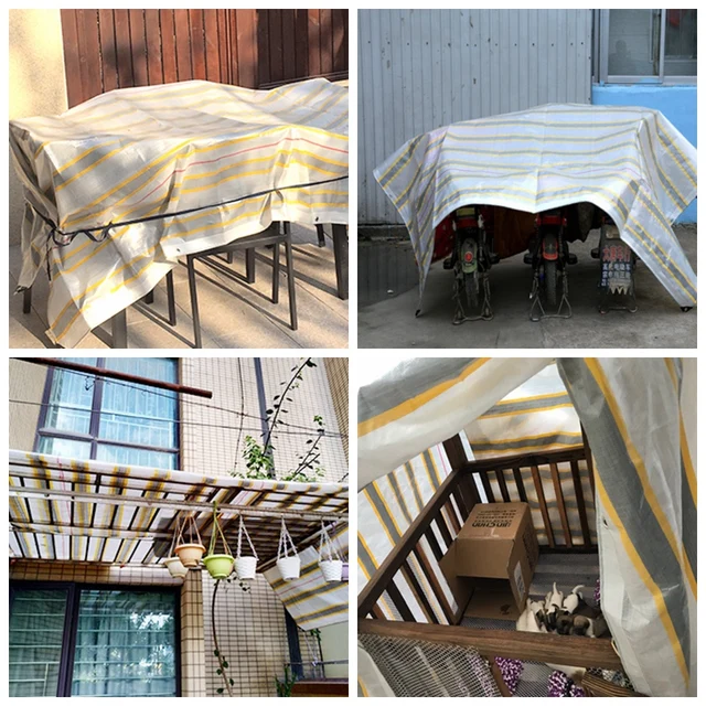 0,38 Mm Vastag Pe Pulpaulin Kerti Erkély Terasz Eső- - Image 4