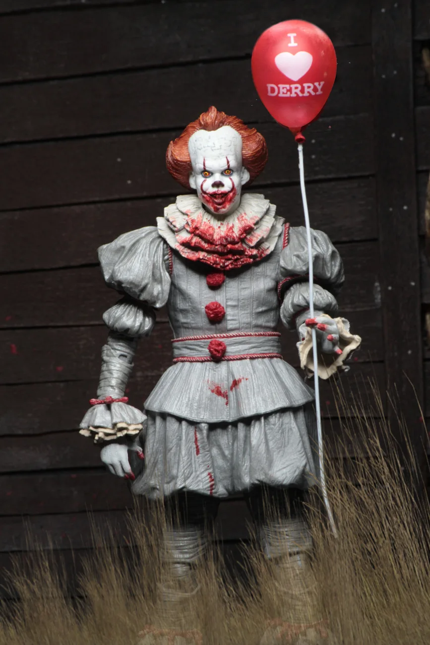 NECA 18 см horro Stephen King's It Pennywise Джокер клоун BJD фигурка игрушки куклы косплей Хэллоуин День Рождество подарок