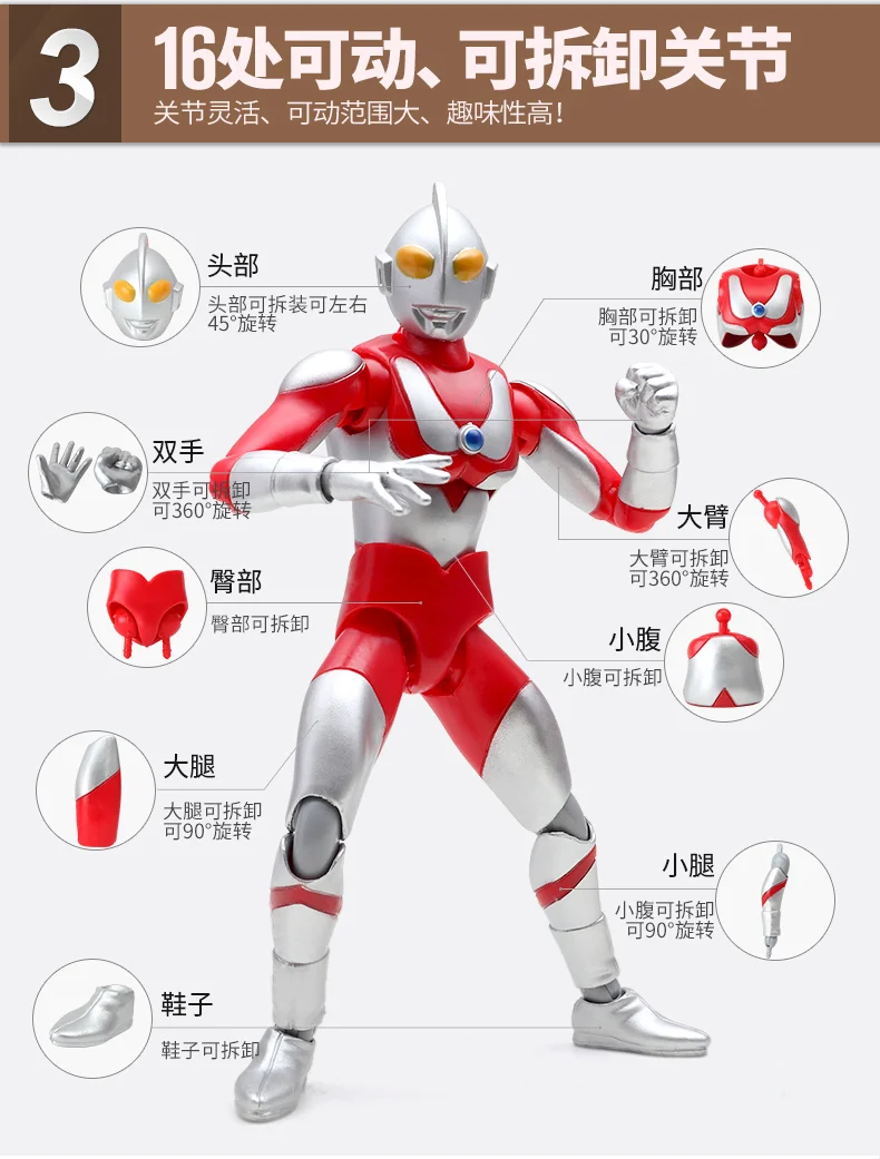 Ultraman joines Universe Act мульти-детская игрушка мобильный набор красочная коробка Супермен Severn Taylor Статуэтка Convention
