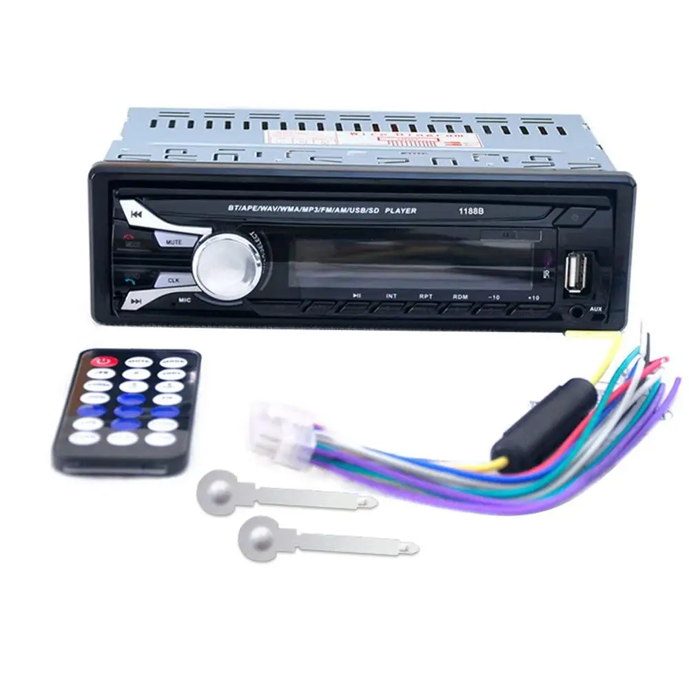 Автомобильный беспроводной Mp3 Автомобильный Mp3 плеер карта машина Usb флеш-накопитель беспроводной автомобильный аудио 1188B Fm радио карта Машина