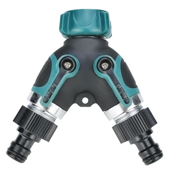 

Rustproof Hose Splitter Set Nozzles Water Distributor 3/4 Inch Stopcocks