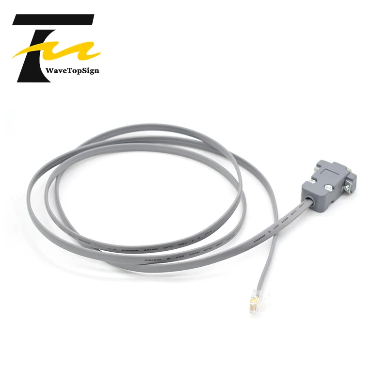 WaveTopSign RJ11 6P6C Хрустальная головка к RS232 последовательный порт Женский DB9 Кабель-адаптер