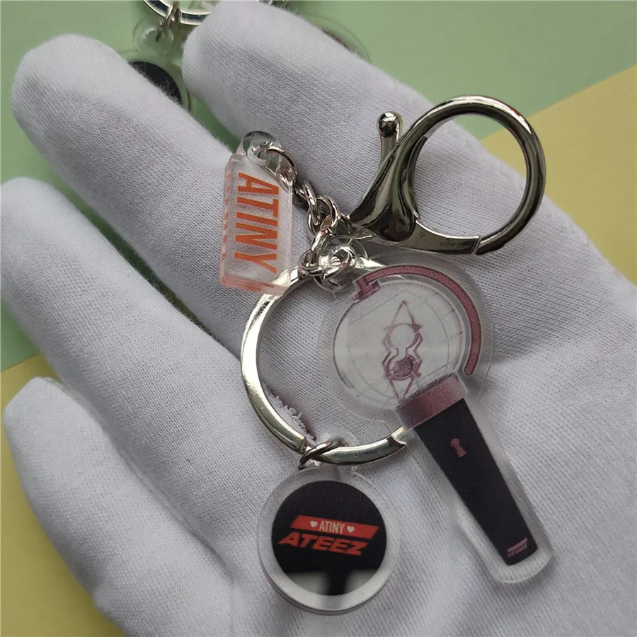 ATEEZ Mini Lightstick KeyChain