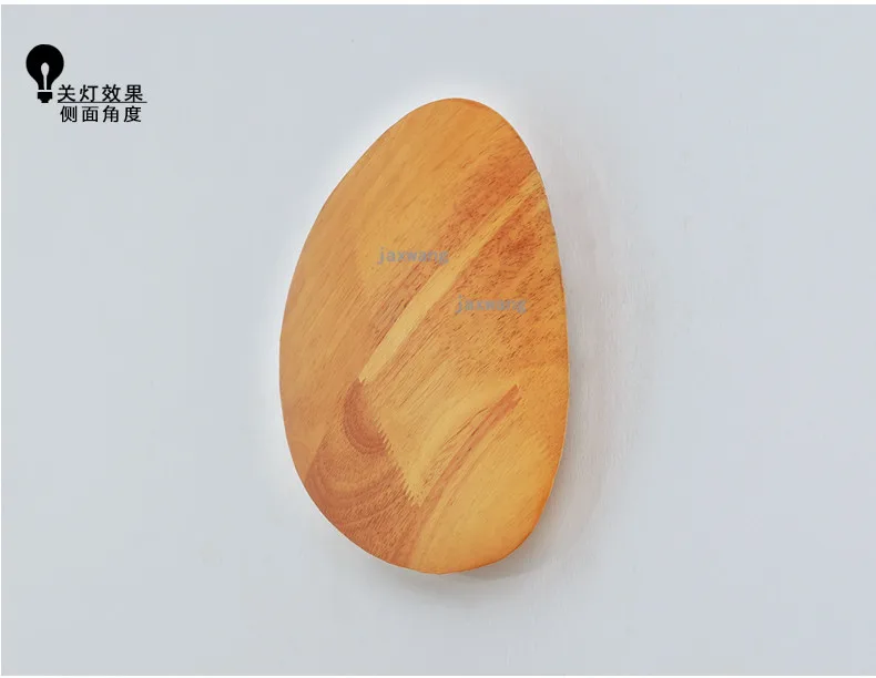 Modern LED Creative Art Wall Lamps Nordic Wooden Wall Lights Beside Bedroom Stone Sconces Lighting Wall Lamp Kitchen Accessories