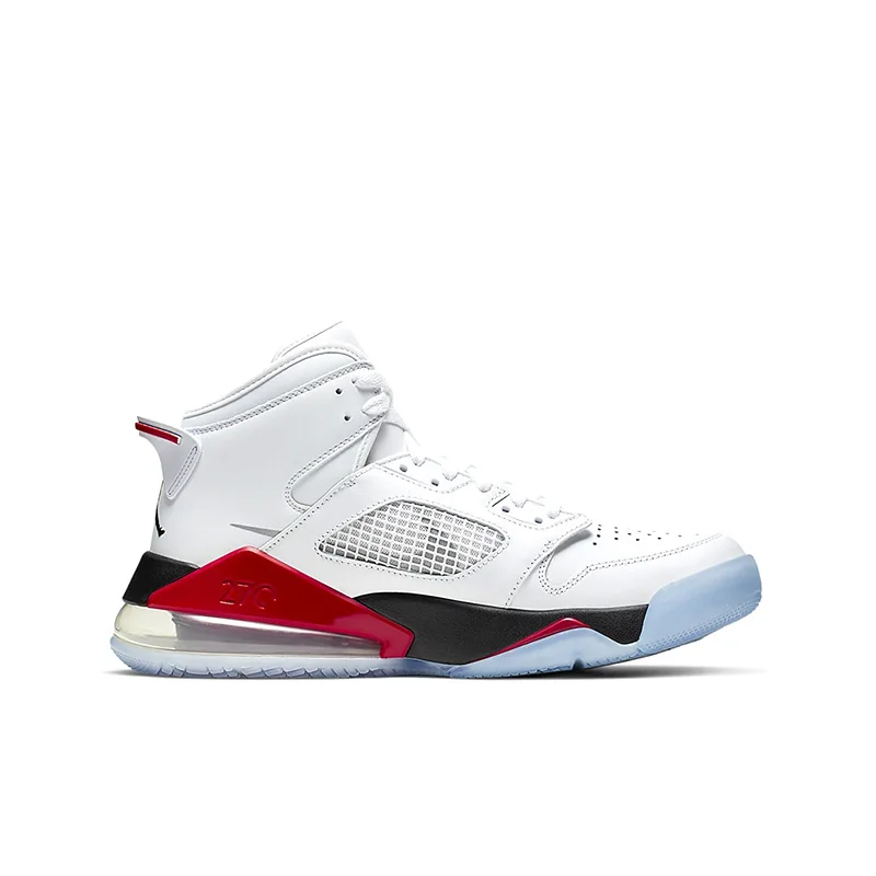 Air Jordan Mars 270 Mars белый красный Air cushion амортизирующие мужские баскетбольные кроссовки CD7070-100