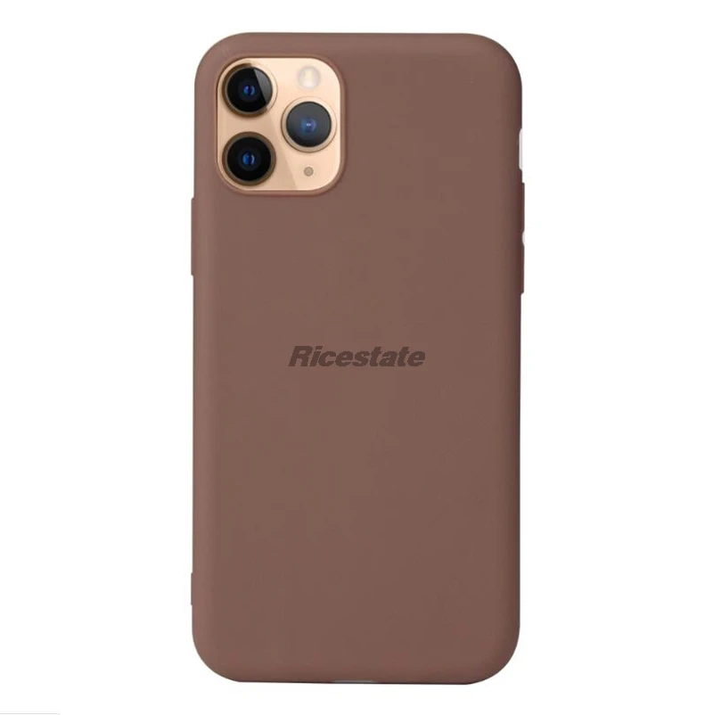 Matte Candy Color Silicone Case for iphone 12mini 12 Pro Max Case for iphone 11 Pro X XR XS Max 7 8 6 6s Plus 12 mini case iphone 11 Pro Max  silicone case