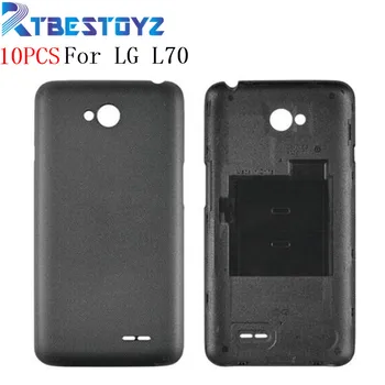 

10PCS/Lot 4.5 inches Battery Back Cover For LG L70 Dual Sim Card D325 Battery Back Cover Housing Case With Logo