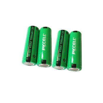 

4/5AA 1.2V rechargeable battery 1300mah 14430 ni-mh nimh cell for electric shaver toothbrush