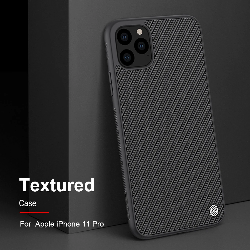 Чехол для iPhone 11 Pro Max чехол Nillkin текстурированная нейлоновая задняя крышка для iPhone 11 Pro Max чехол