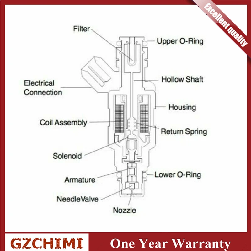 0280158003 0280-158-003 набор из 4 Топливная форсунка для Ford F-150 FX4 Lariat XL XLT F150 наследие 5.4L V8 2004