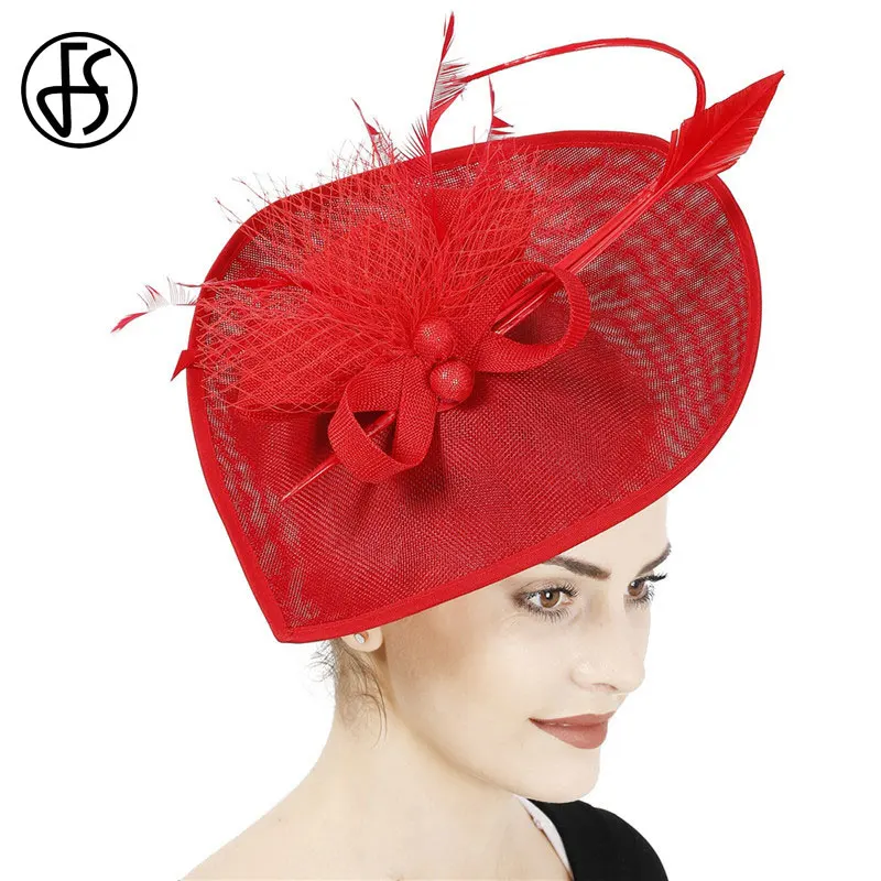 Fs Women Vintage Church Hat Fascinator 
