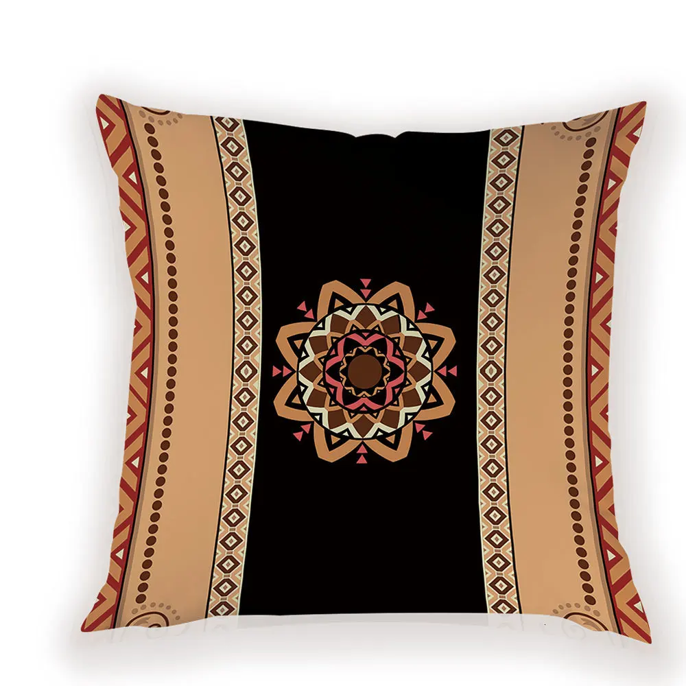 Ретро геометрический чехол для подушки в скандинавском стиле, чехол для подушки в полоску, домашний декор, диванные подушки, чехол s Kissen