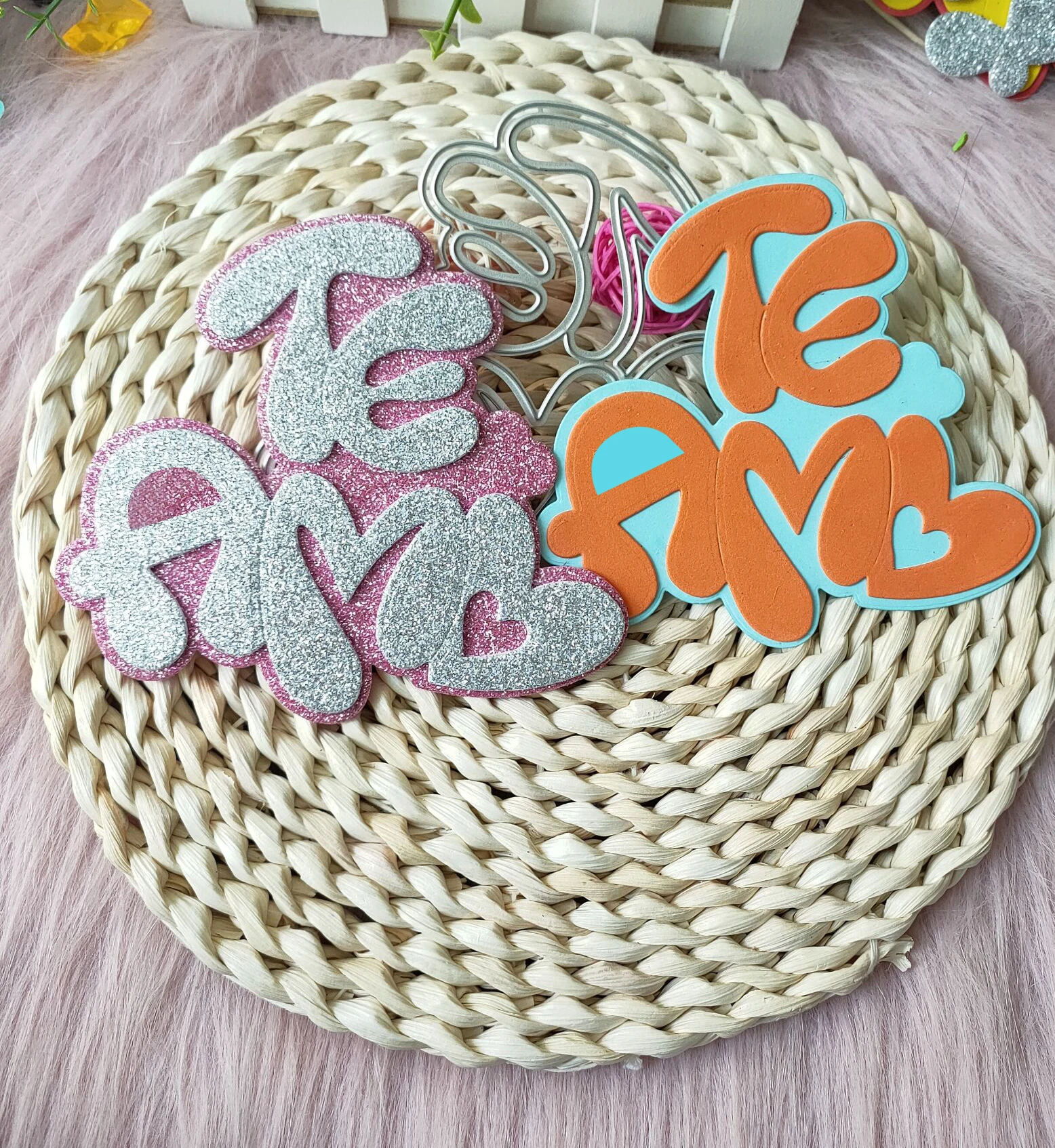 

New Portuguese I love you metal cutting die mould scrapbook decoration embossed photo album decoration card making DIY