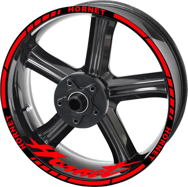 Vinil motocicleta hornet roda adesivos aro logotipo tanque decalques para honda hornet 600 900 250 2