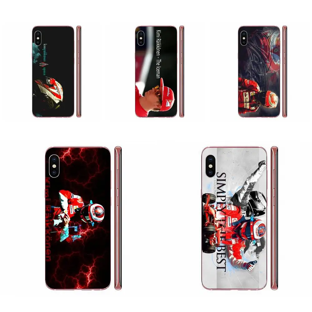 Мягкие сумки чехлы для Sony Xperia XZS XA1 L1 XA X Z Z1 Z2 Z3 Z4 Z5 XZ1 Compact E5 XZ Premium Kimi Raikkonen Iceman (шлем