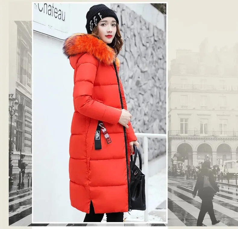 Зимняя куртка женская парка модная женская куртка зимнее пальто женское длинное приталенное однотонное теплое женское парка пуховик женский