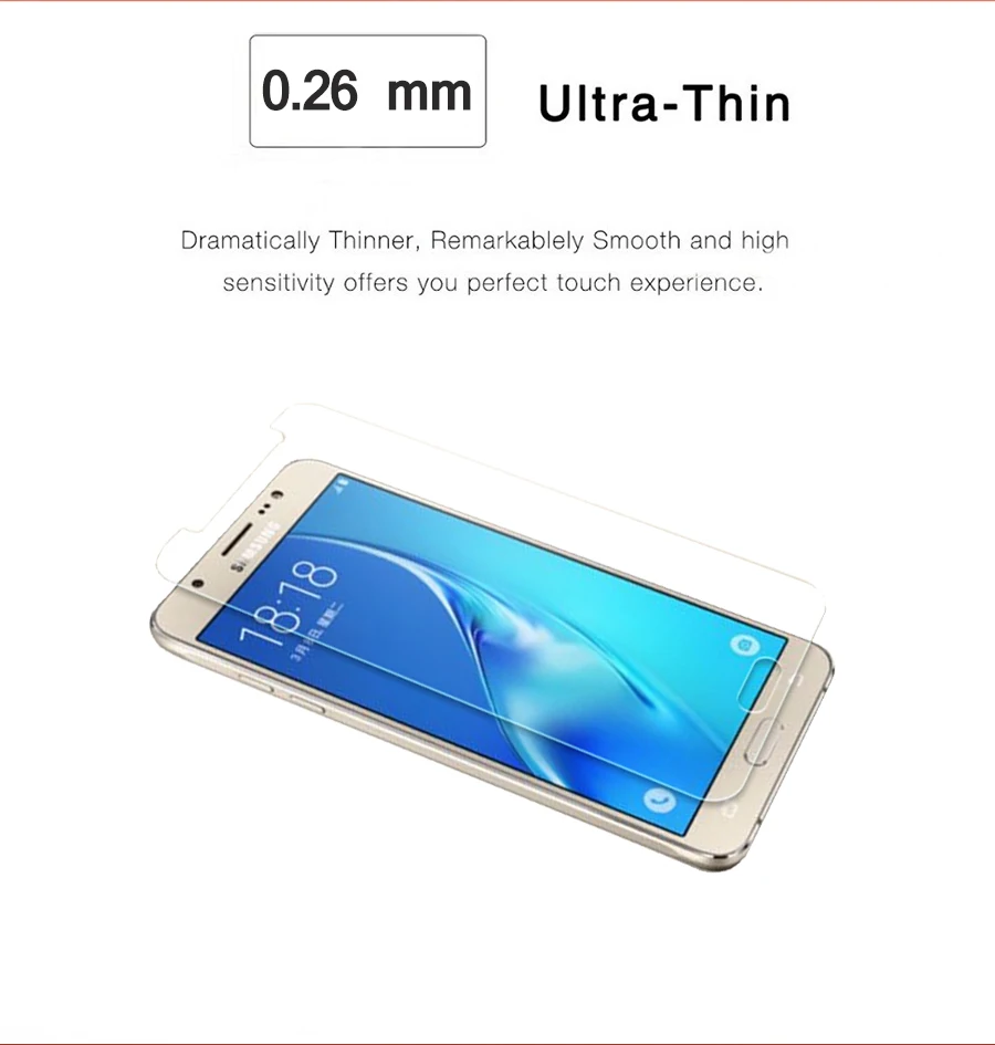 iphone screen protector 9H hardness Protection Glass On For Samsung Galaxy A3 A5 A7 J3 J5 J7 2015 2016 2017 2018 Version Tempered Screen Protector Film phone screen protectors