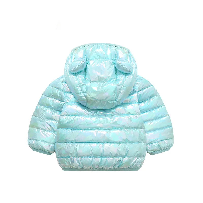Lawadka Baby Girl Clothes Shiny Coats Fashion Hooded Children's Jackets Cotton Baby Snowsuit Overalls Infant Boy Costume