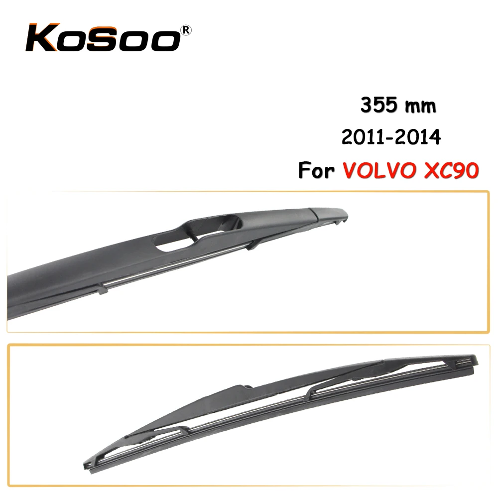 KOSOO Auto Rear Car Wiper Blade For VOLVO XC90,355 mm 2011 2014 Rear