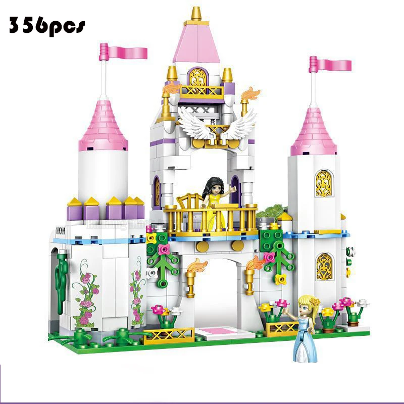 

Private Luxury Villa Disney Frozen Blocks Toys Compatible With5588 Friends Princess House Castle Bricks Toys Children Gifts