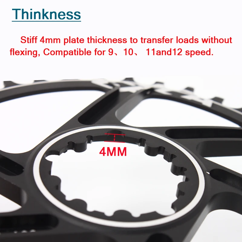 MTB chainring GXP Offset 6 мм прямое Крепление цепи кольцо 32T 34T 36T 38TRoad велосипедная Звездочка для SRAM Crank 10s 11s 12s Запчасти для велосипеда