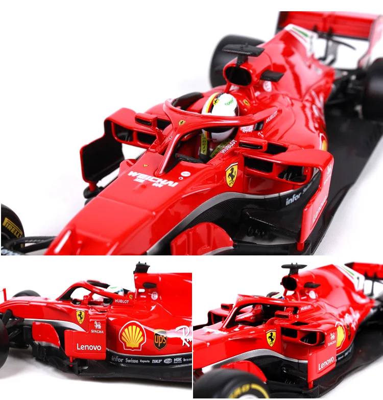 Стиль 1 чем 18 Bimeigao Ferrari F1 модель сплава Модель автомобиля Че Баи Цзянь