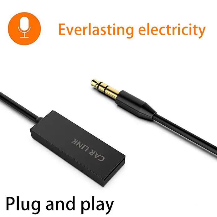 1 шт. Мини Bluetooth приемник беспроводной музыкальный адаптер с микрофоном 3,5 мм AUX Jack аудио рецептор