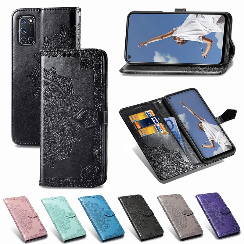 Чехол книжка для OPPO A52 K3 A5 A9 2020 A1K Reno 10x zoom A 2Z 2 Realme X 5 6 Q C2 X2 5I 6I C3 5S X50 Pro 5G A57 F15