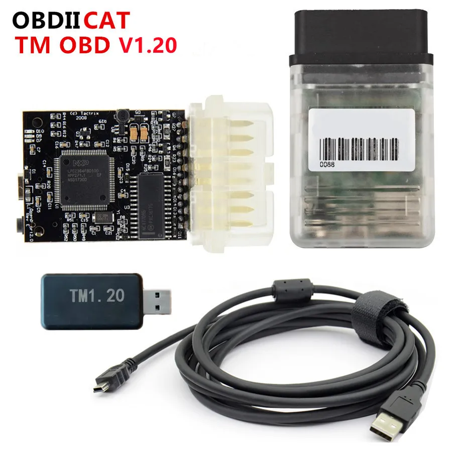Новое поступление ECU Программатор TM OBD V1.95 &amp V1.20 инструмент для чтения и записи с